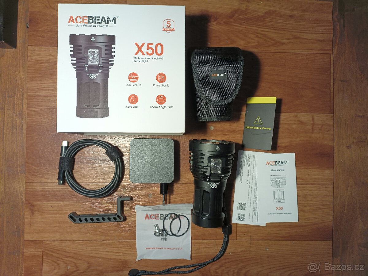 Acebeam X50 (40 000 lm)