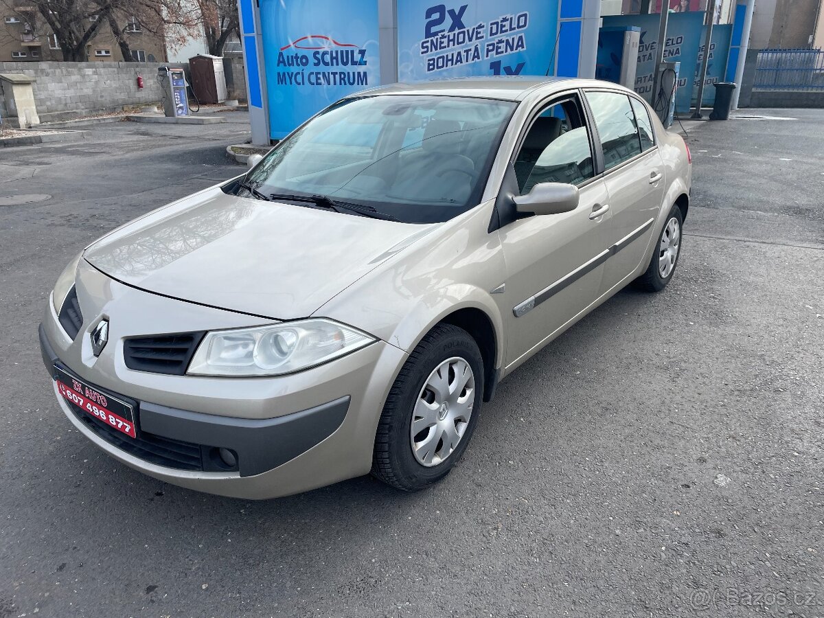 RENAULT MEGANE 1.6i 16V 82KW 1Majitel ČR 2006