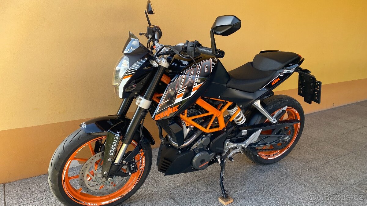 KTM DUKE 390 / ABS / serviska / 1.majitelka