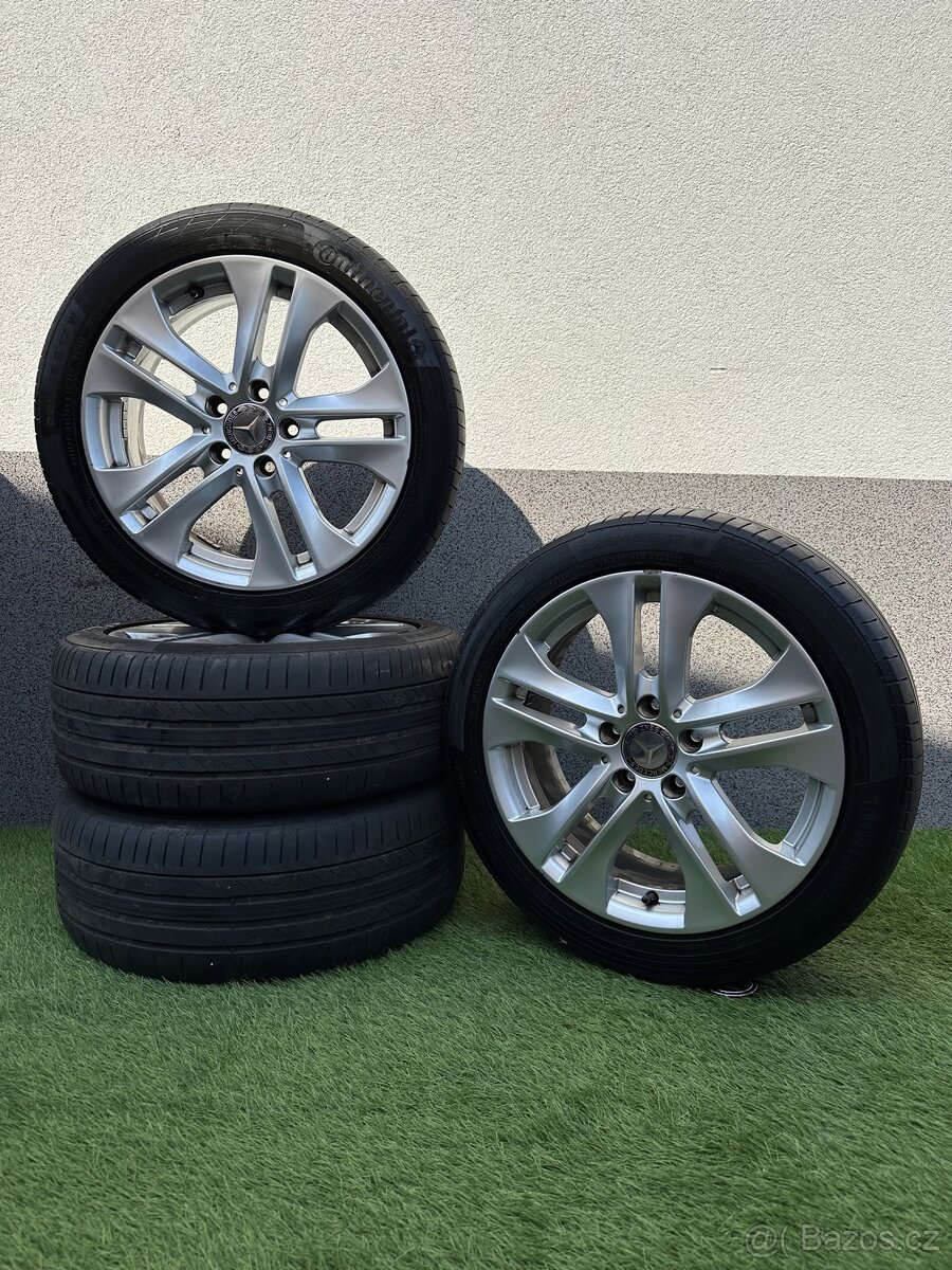 ALU kola 5x112 r17 s pneu (bmb)