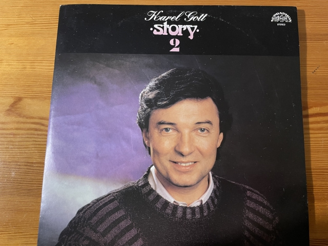 LP deska Karel Gott: Story 2 verze na vinylu 2 LP s Plakátem