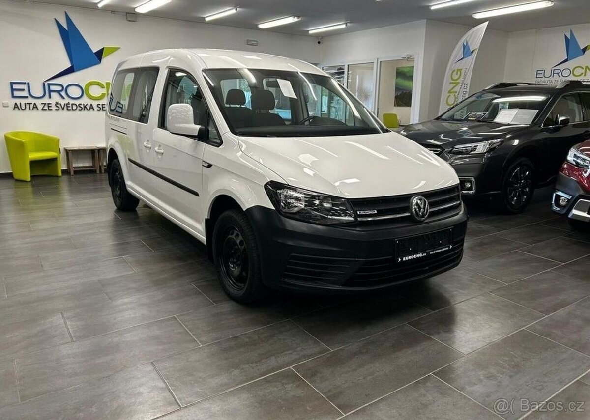 Volkswagen Caddy 1.4TGI CNG Maxi 5míst Zár1R 81 kw