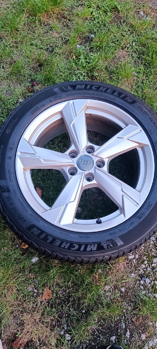 18" Alu kola Audi A6 225/55/18 zimní