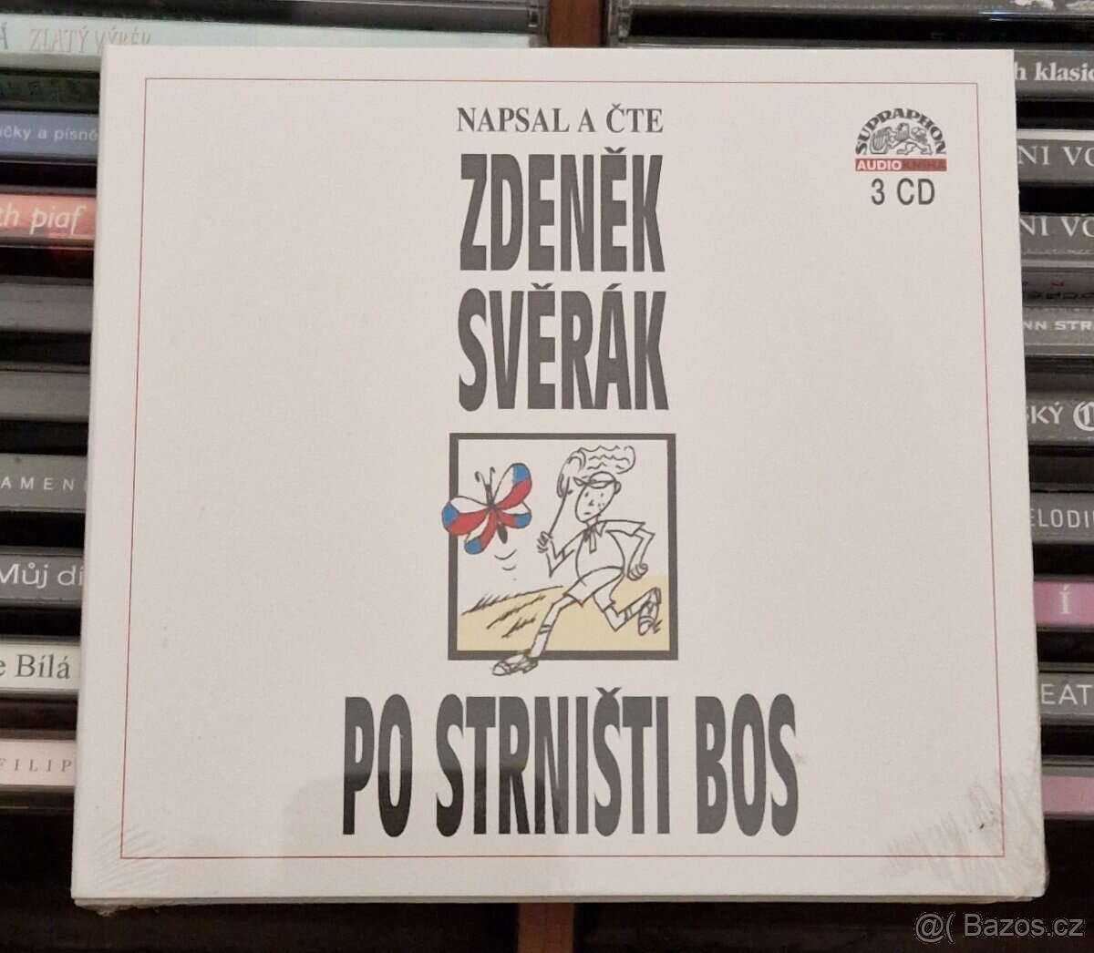 Po strništi bos-audiokniha/Zdeněk Svěrák (3 CD,nerozbalené)