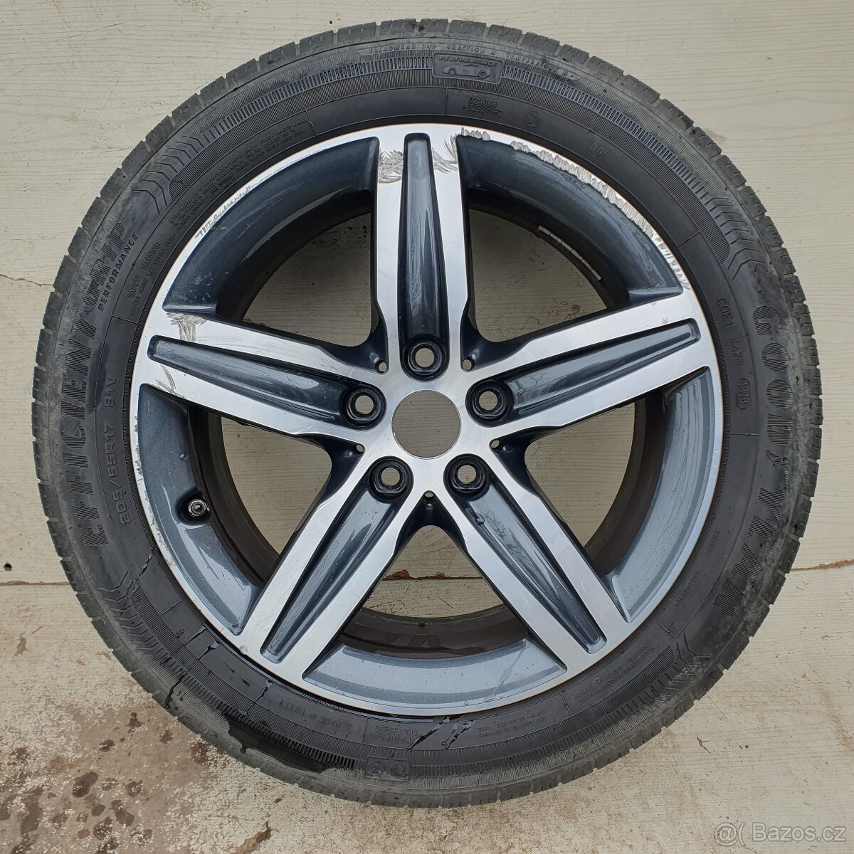 Alu kola BMW 2 17" 5x112, letní 205/55R17