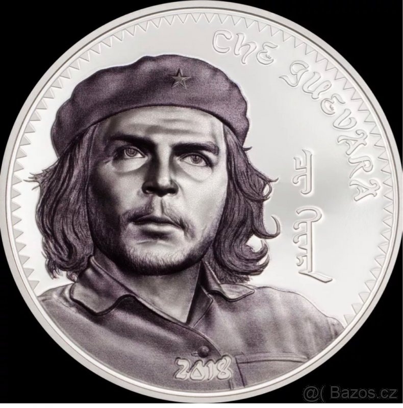Stříbrná mince PROOF 1oz Che Guevara