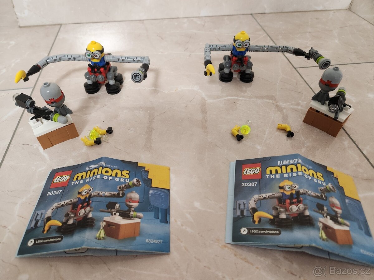 Lego Minions 30387 - Mimoň Bob s robotickými pažemi