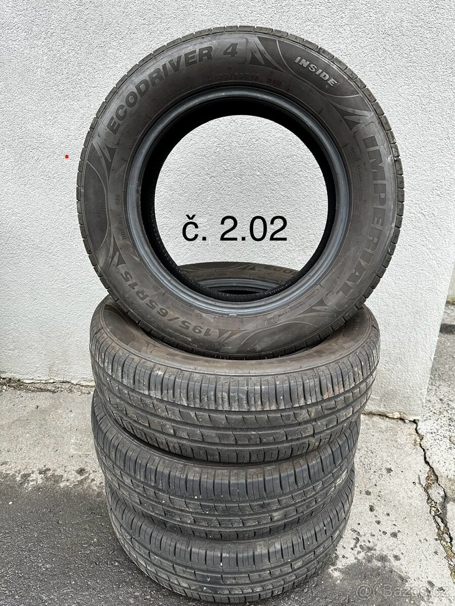 Letní pneu 195/65 R15 91H IMPERIAL ECODRIVER 4