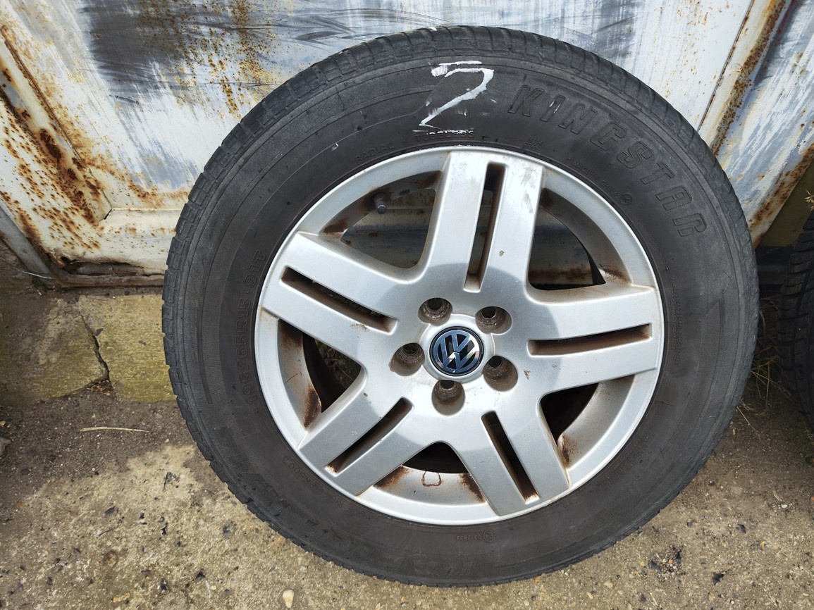 15" kusový alu disk Avus 5x100 origo VW Bora Golf 4 195/65