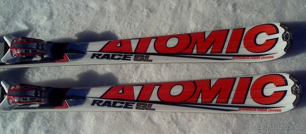 Atomic Race SL 165 cm Lyže R 12 m Magnezium Power Chanell