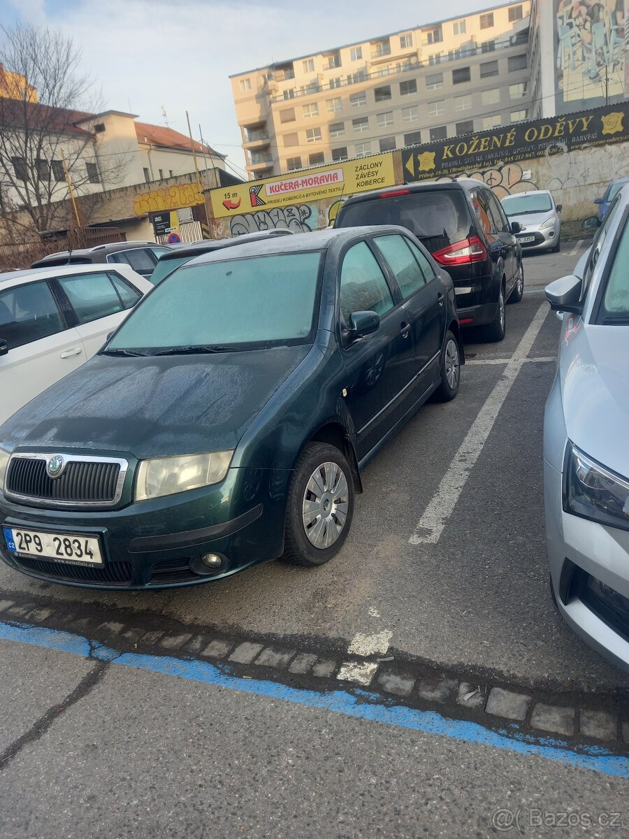 Škoda Fabia 1.2 40kw lpg