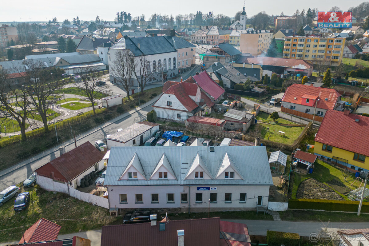 Prodej autoservisu s byty v Moravském Berouně, ul. Dvořákova