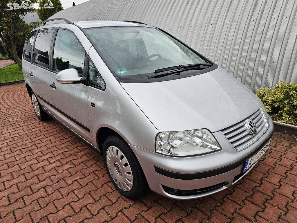 VW Sharan 1.9 TDI 85kW bez DPF,Digi.klima,Výhřev,Tempomat,Ro