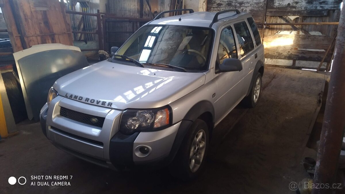 Land Rover Freelander 1.8i facelift náhradní díly