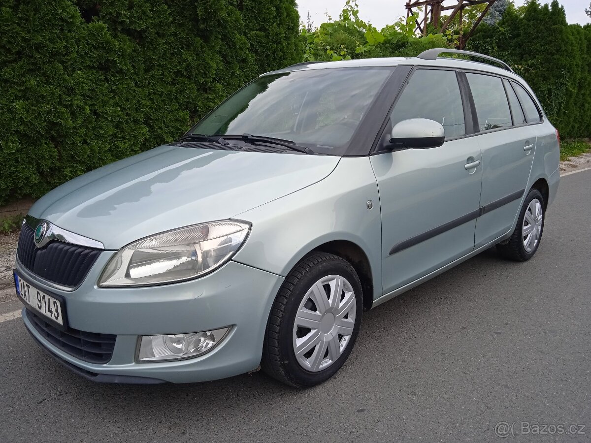 ŠKODA FABIA II KOMBI 1,6TDi55kw,rv2012,ČR,SERVISKA