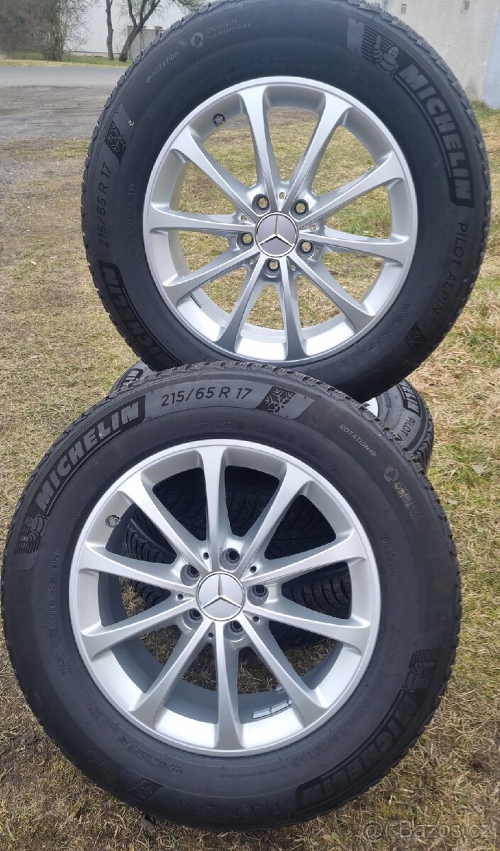 Orig.zimní sada Mercedes GLA, GLB 17" 5x112 215/65/17