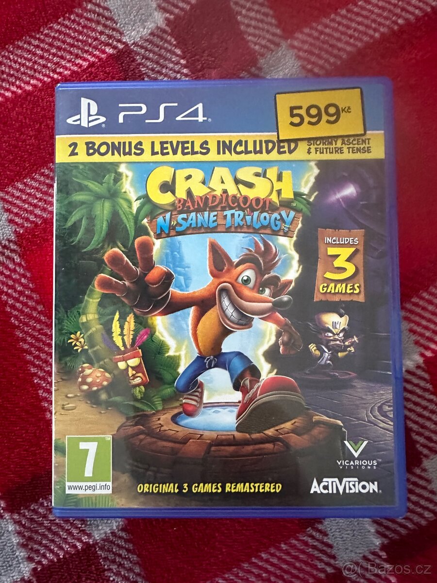 Crash Bandicoot N.Sane Trilogy (PS4)