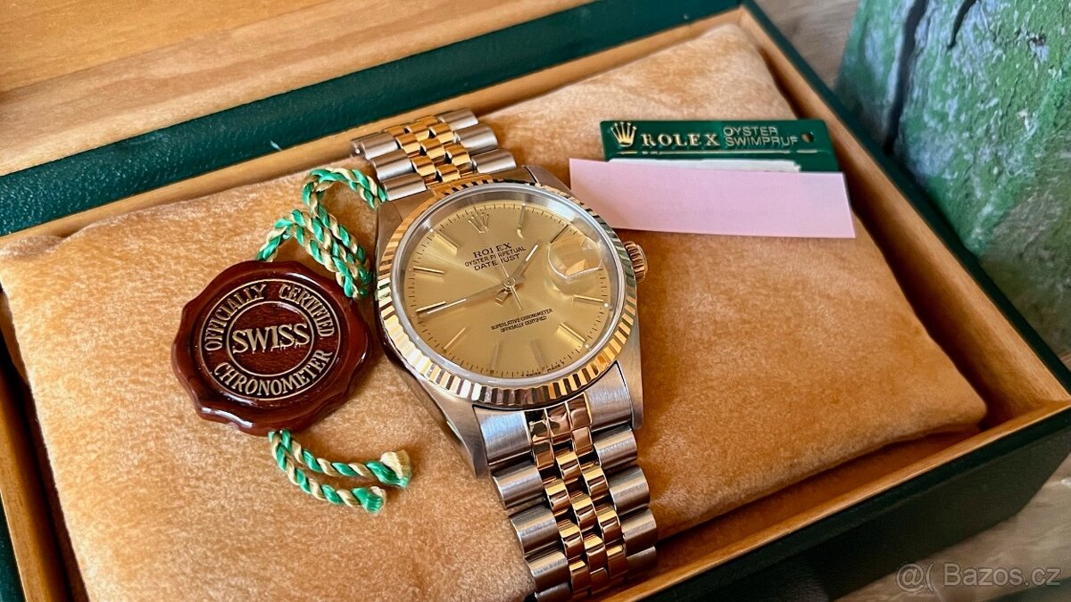 Legendární Rolex Datejust 16233, Full Set, Záruka u AD