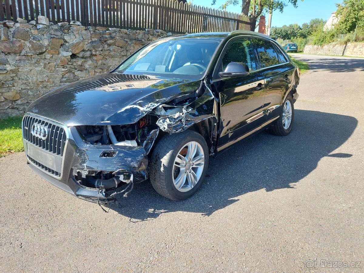 AUDI  Q3 2.0 TDI Quattro, aut. navi,  kůže, 188.085 km