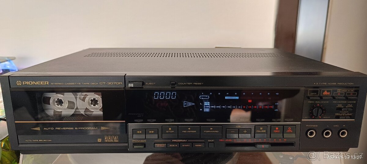 Tape Deck Pioneer CT-3070R (špička ve své třídě a super cena