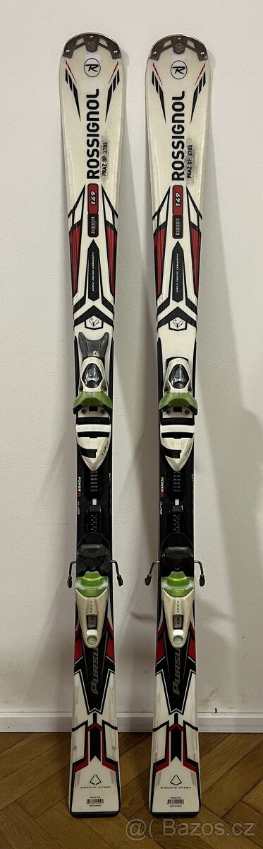 Lyže Rossignol 149cm + hůlky 120 cm