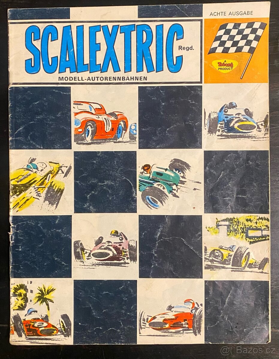 Scalextric  katalog 60. roky