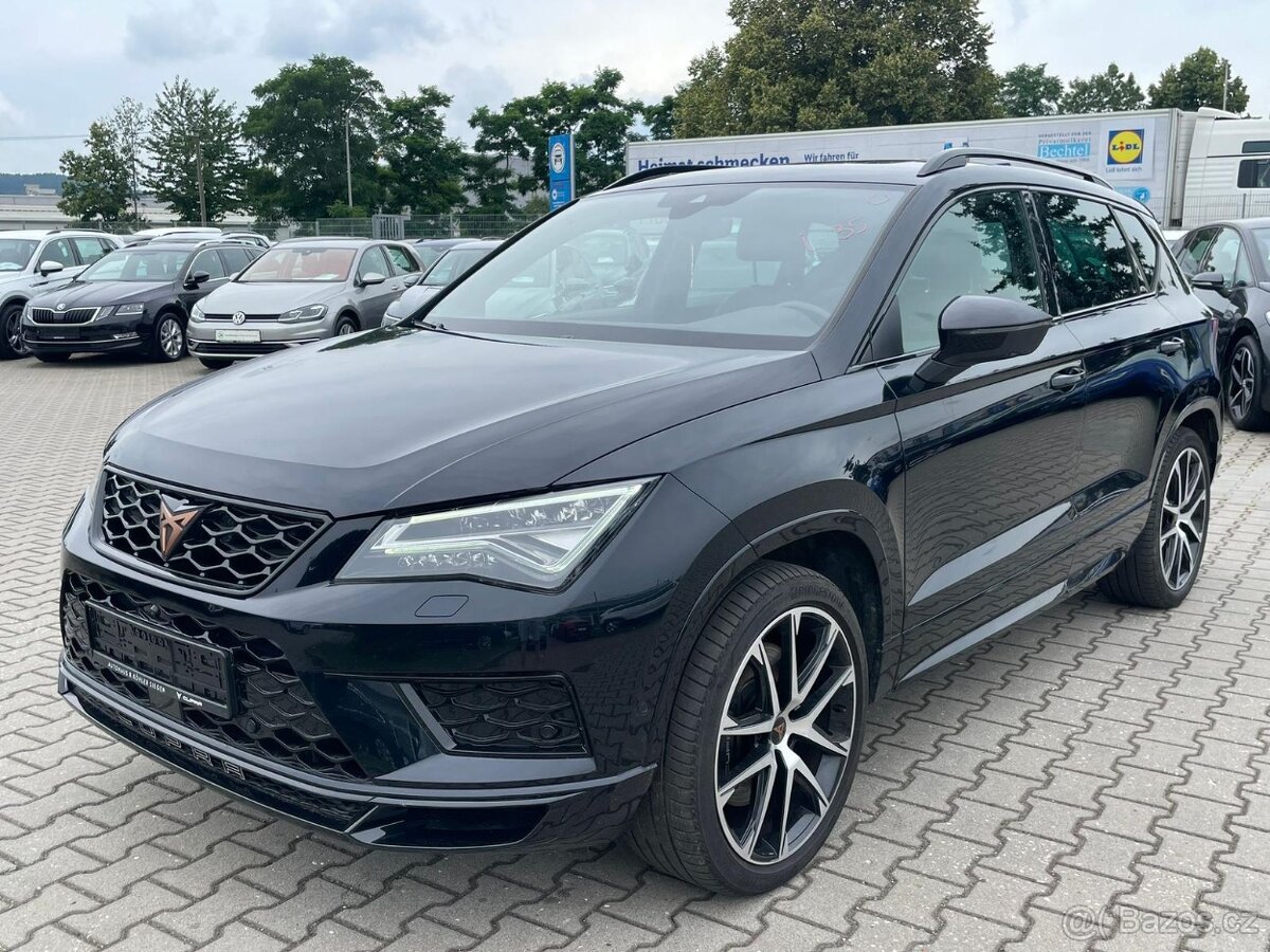 Cupra Ateca 2.0 TSI 221Kw 4x4, tažné, kamera, kůže, panorama