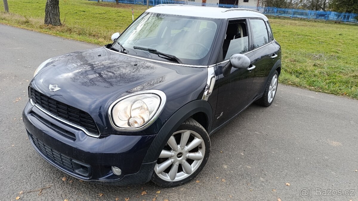 MINI COUNTRYMAN S ALL4 1,6i 135kW,TURBO ,KŮŽE