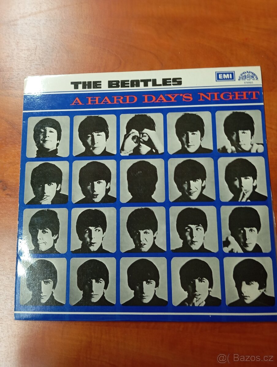 LP -  The  beatles - a hard day´s night