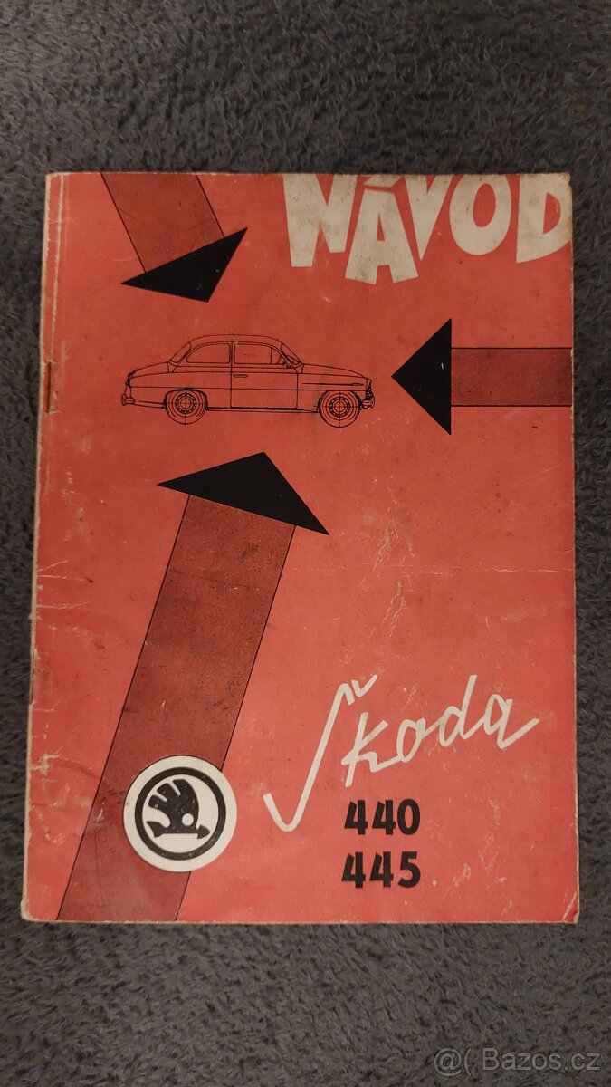 Návod Škoda 440 a 445