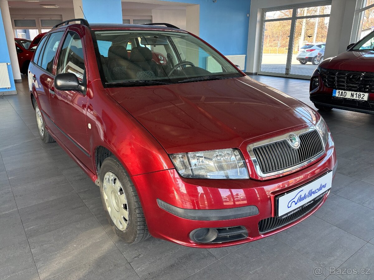 Škoda Fabia 1,4 16V,KLIMA,ČR,SERVISKA