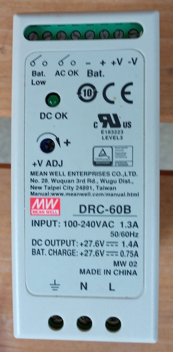 Zdroj Meanwell DRC-60B/24