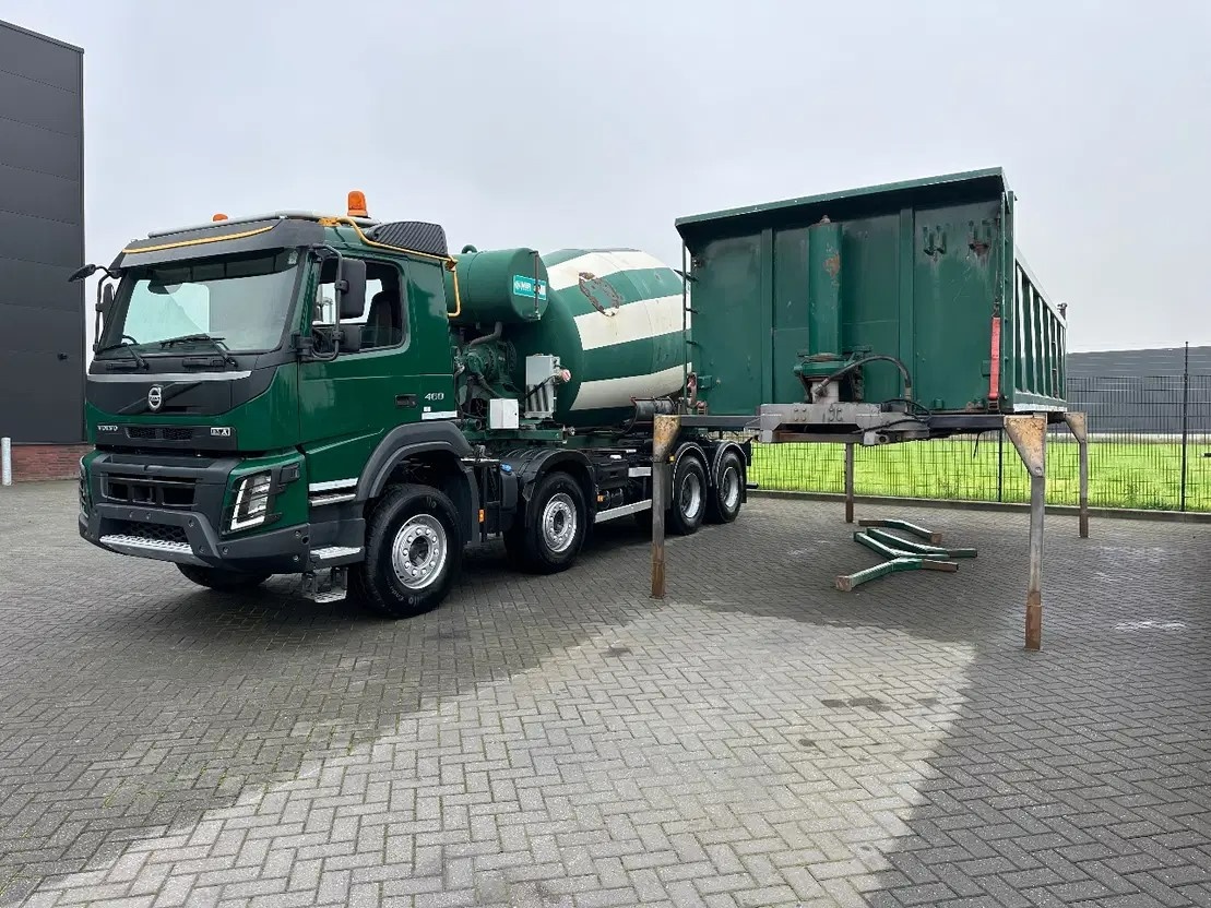 Volvo FMX 460 8x4 KOMBI SYSTÉM Beton Mix / Sklápěč