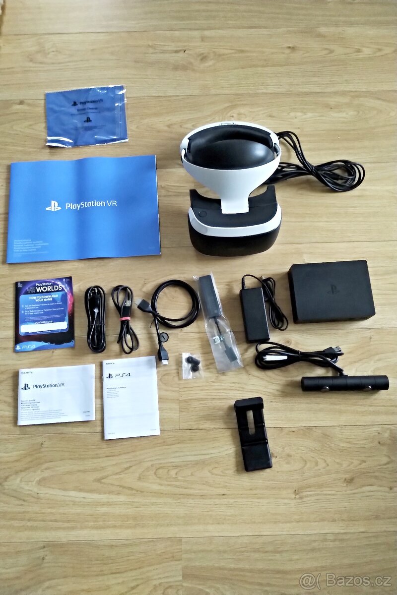 SONY Playstation VR V2 + Eye Kamera V2 + VR Worlds PS4/PS5