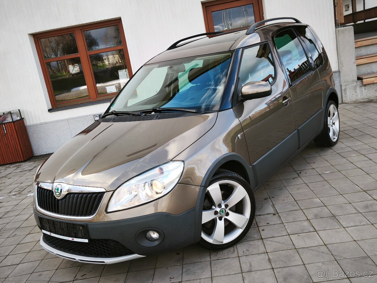 Škoda Roomster SCOUT 1.2 TSi 77kw,95tkm,2012,2xklíč,2xkola