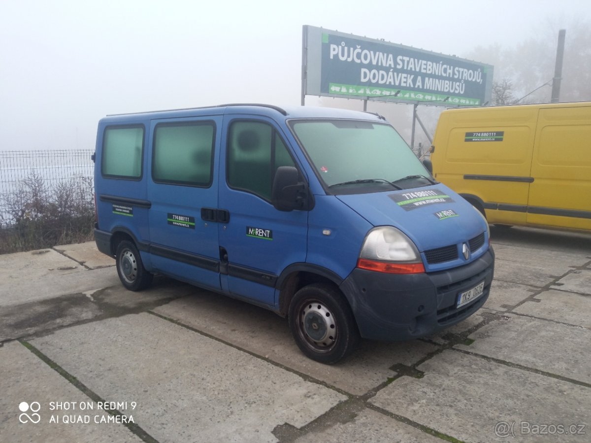 Renault Master 2,2D Combi bus 9 míst L1H1