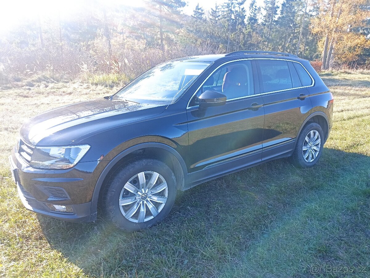 VW TIGUAN 2,0tdi 4x4 2017 , garážovaný,dph