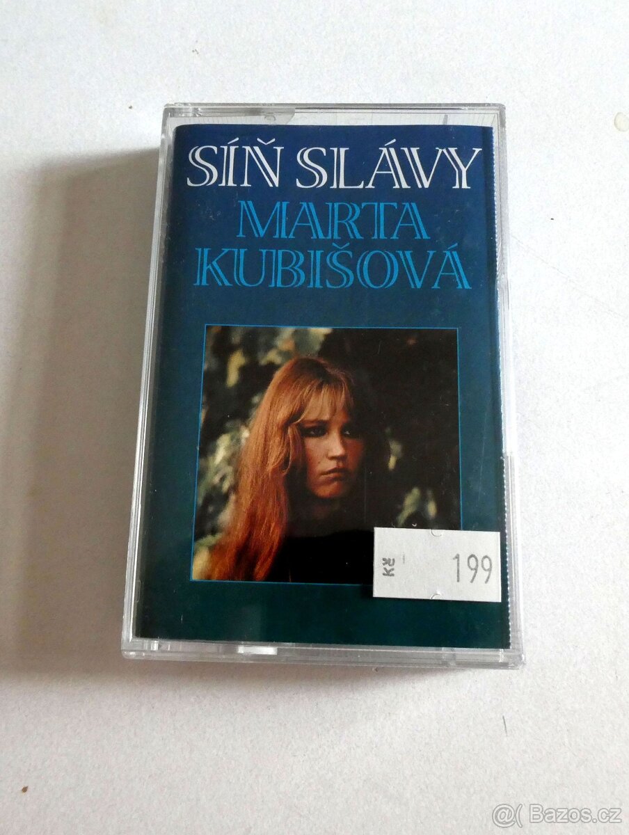 MC kazeta MARTA KUBIŠOVÁ - Síň slávy