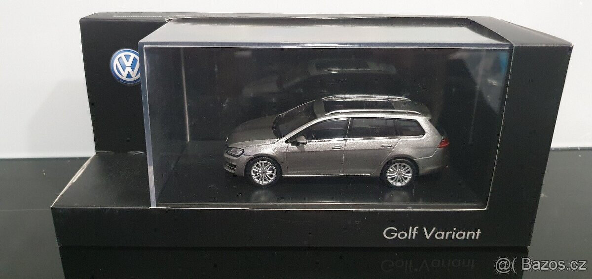 PRODÁM -2x model VW Volkswagen Golf 7 VII Variant 1:43 Spark