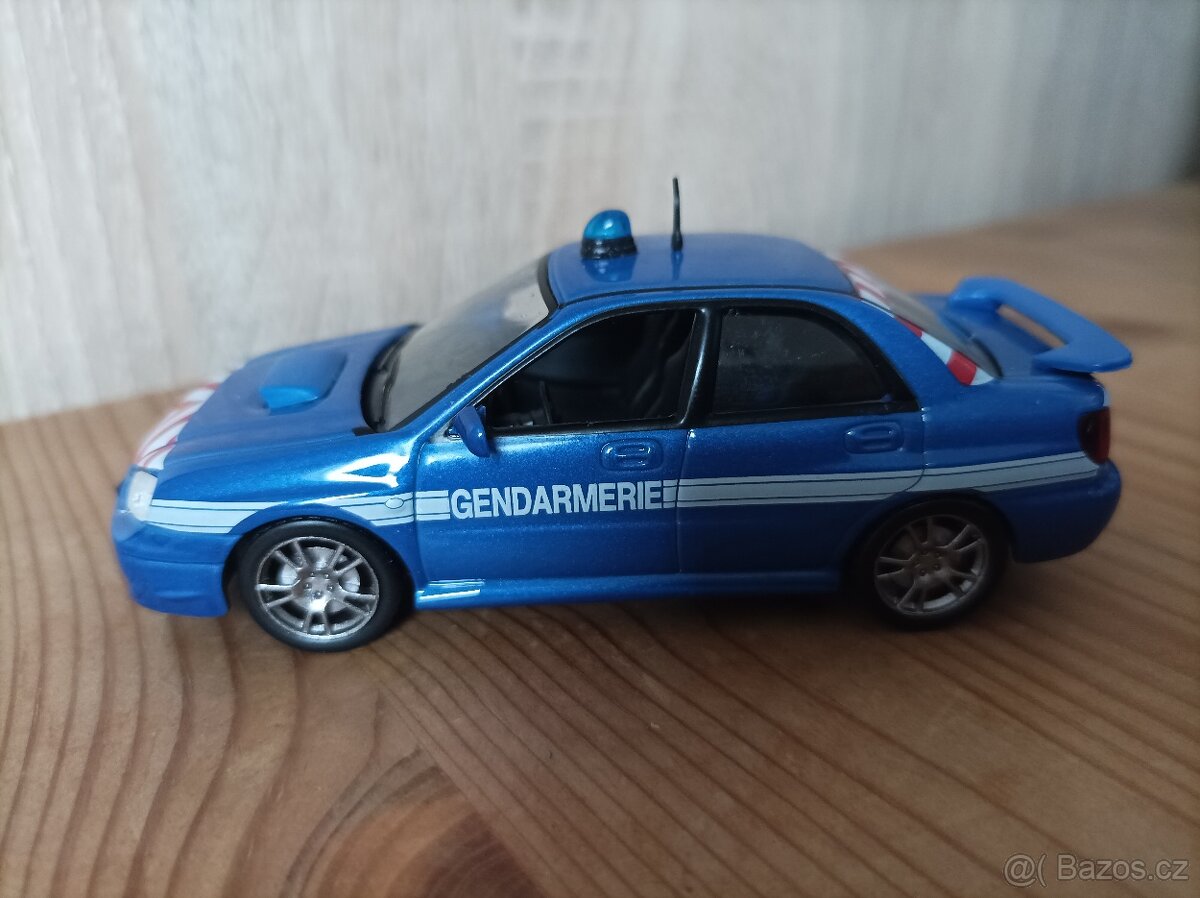 Model Subaru Impreza (2000) GENDARMERIE 1:43