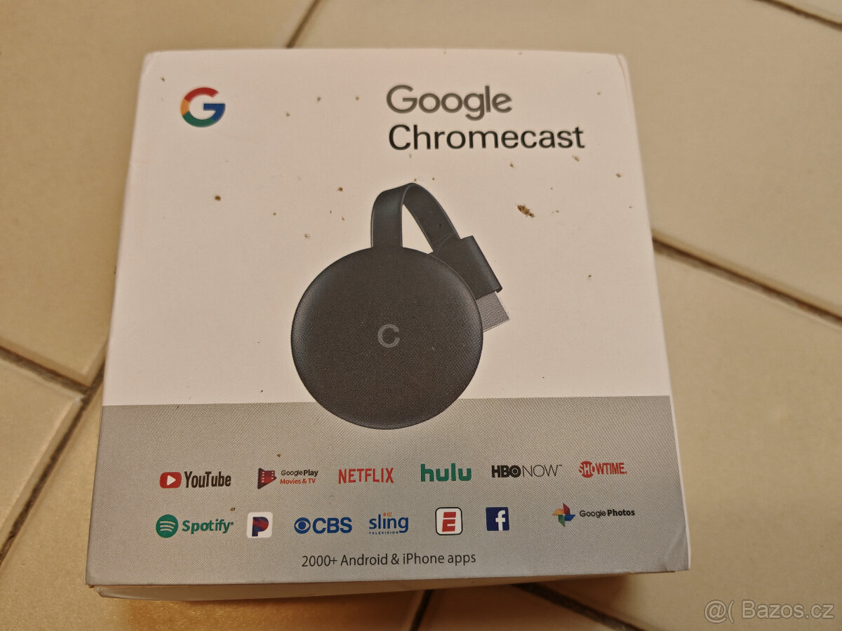 Google Chromecast - základní verze