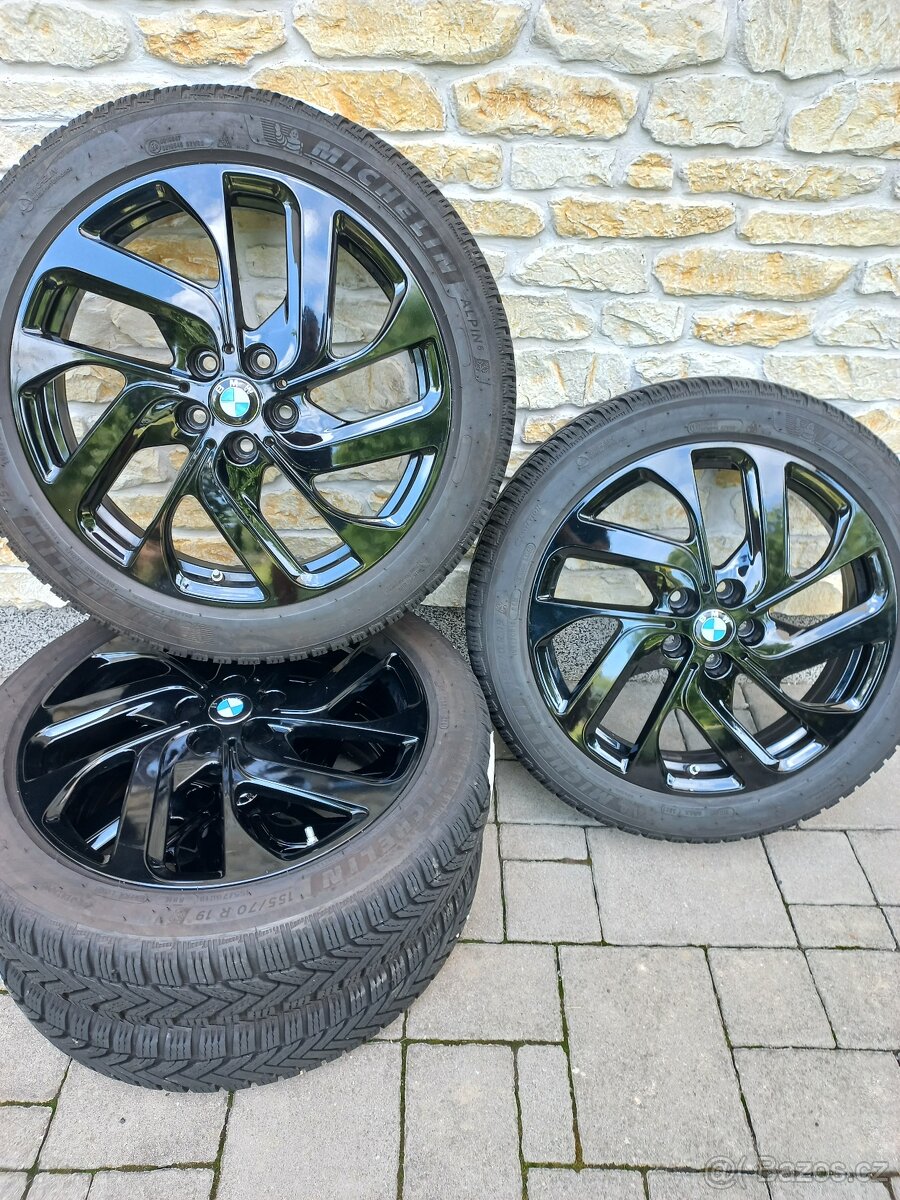 BMW i3S Styling 428 černá, zimní pneu Michelin 155/70 R19