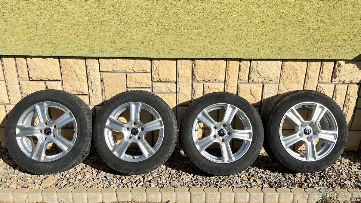 Prodám ALU disky 16” na vůz Toyota Avensis 5x114.3