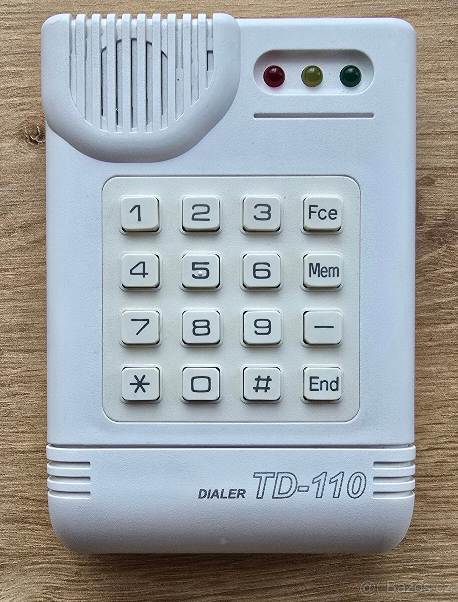 Jablotron TD-110 telefonní hlásič poplachu