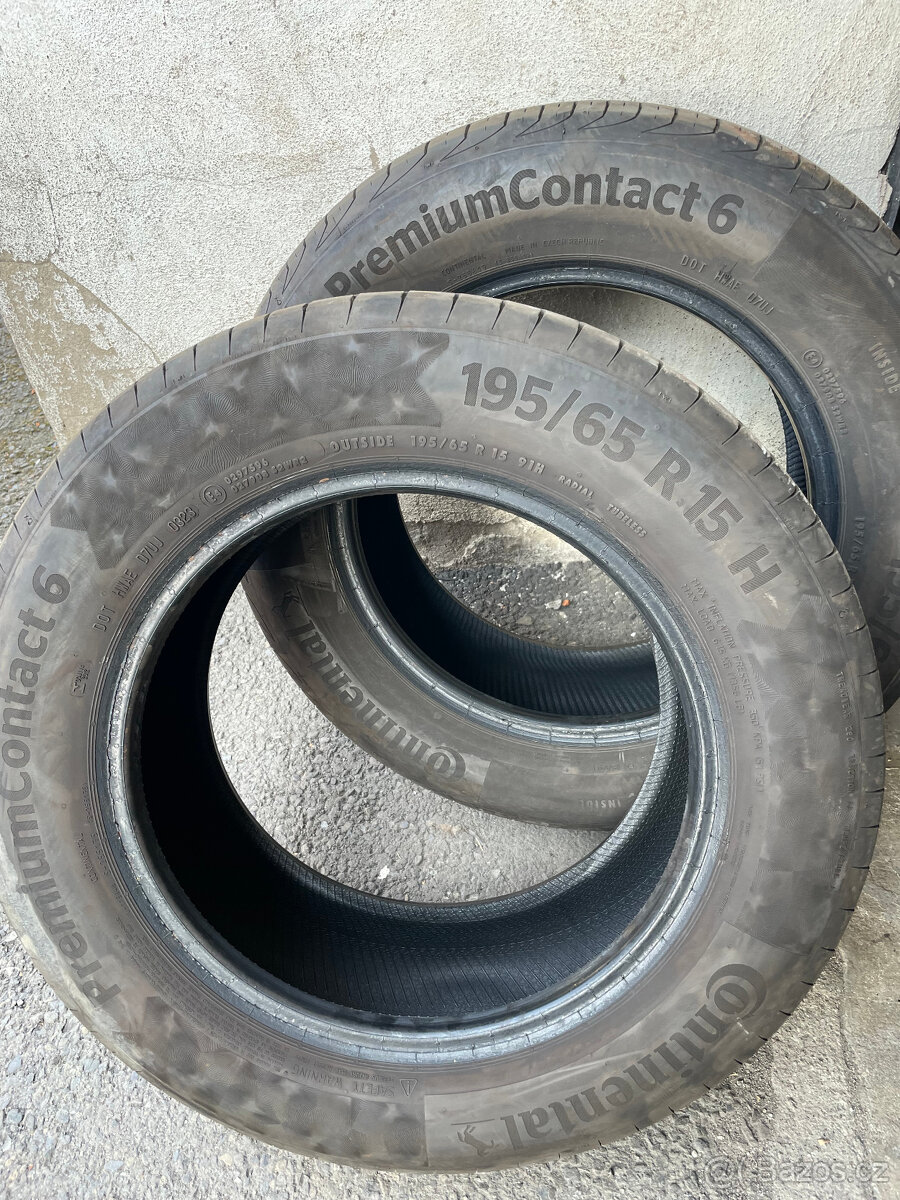 Pneu letní 195/65R15 Continental PremiumContact 6