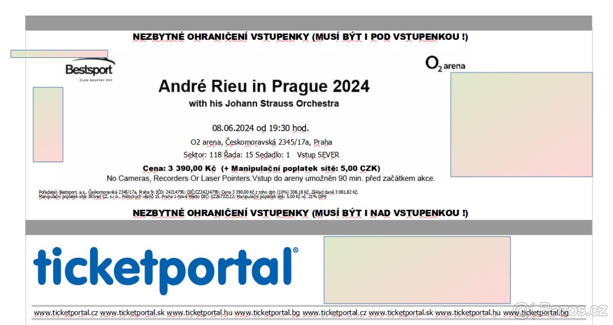André Rieu O2 Arena Praha 8.6.2024