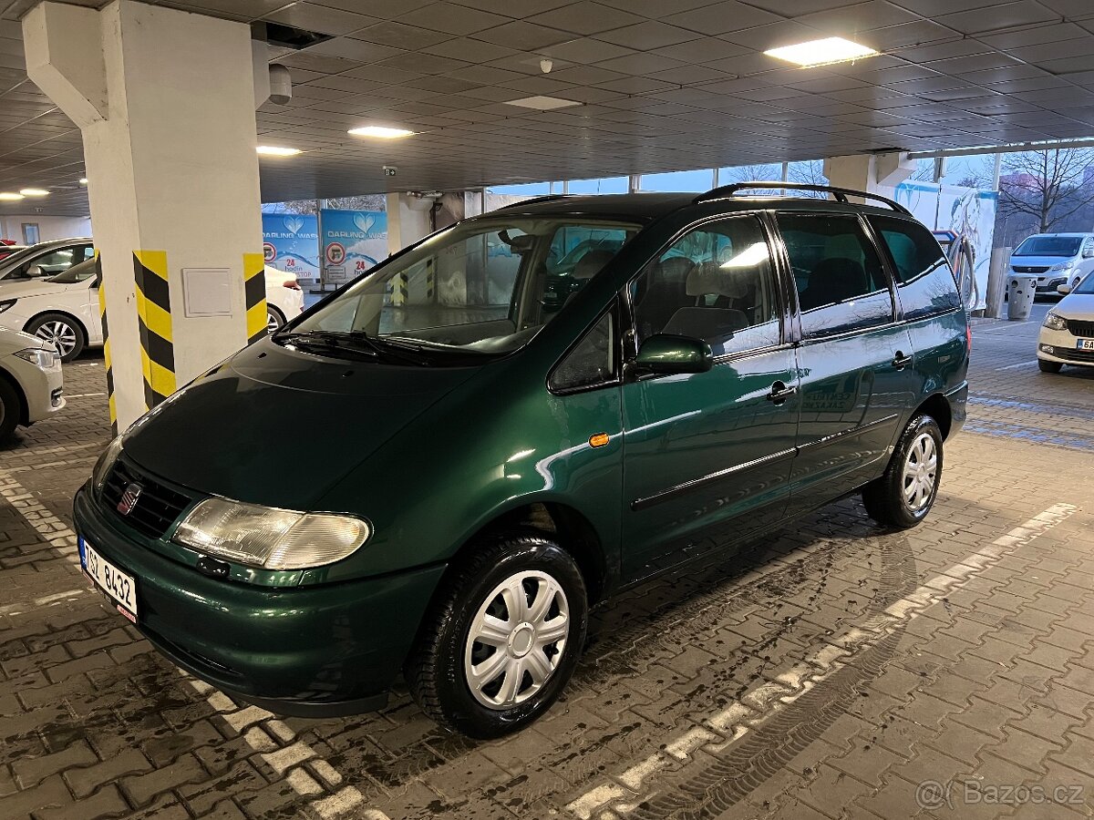 Seat Alhambra 1,9 TDI, po rozvodech, dálniční známka