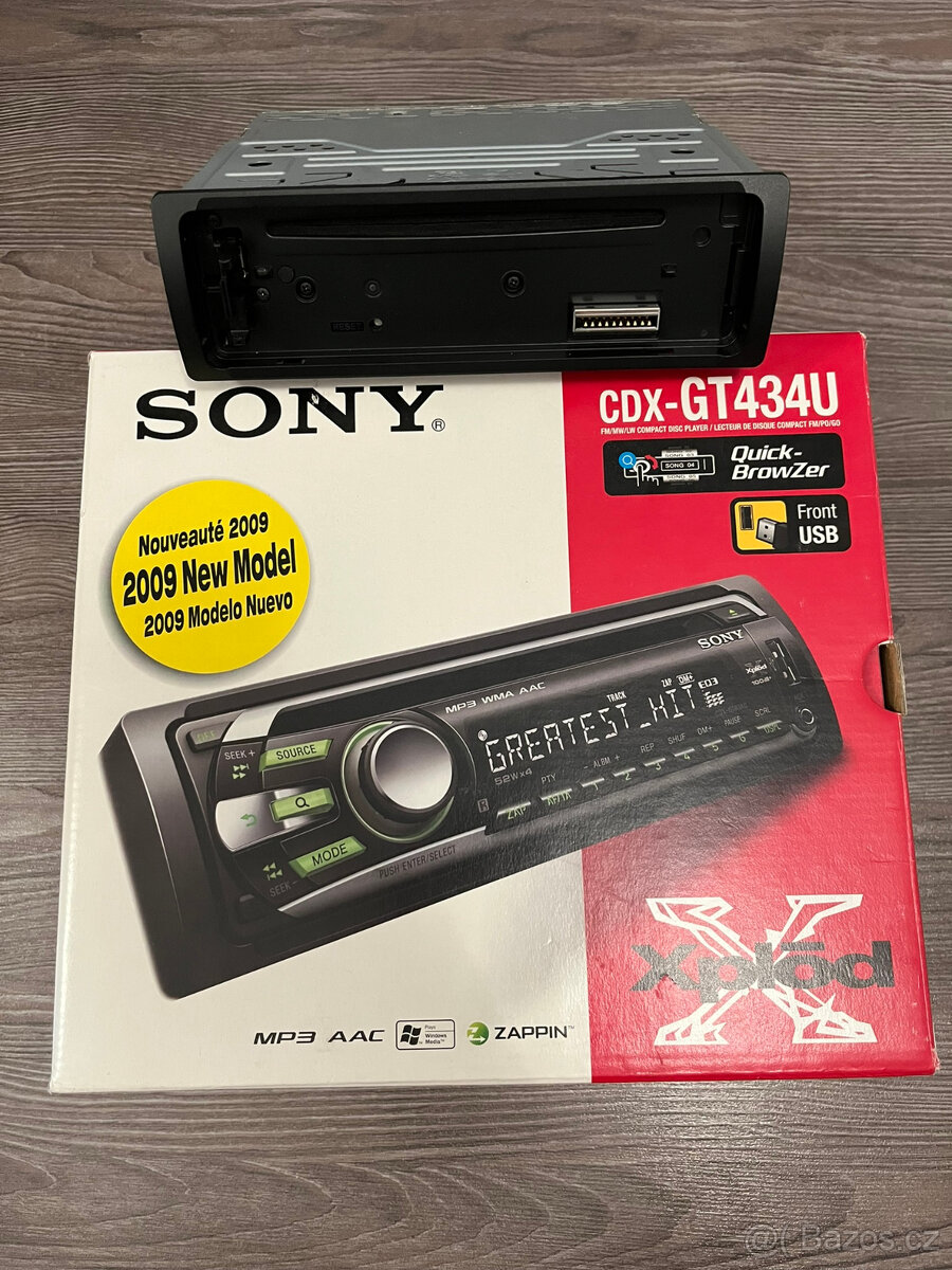 SONY CDX-GT434U (MP3, USB, CD)