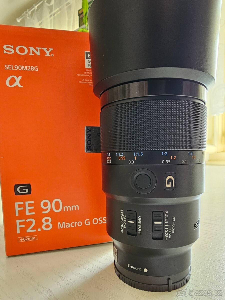 Sony 90 mm f2,8 G OSS Macro