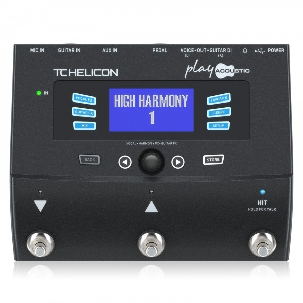 TC Helicon Play akustic + tc-helicon Switch-3

